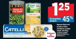 Maxi Le sieur tender peas pois tendres offer