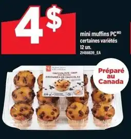 Maxi Mini muffins offer