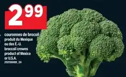 Maxi Broccoli crowns offer