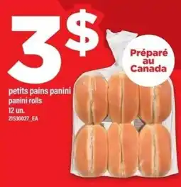 Maxi Panini rolls offer