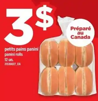 Maxi Panini rolls offer