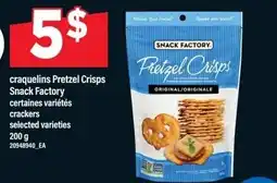 Maxi Pretzel Crisps offer