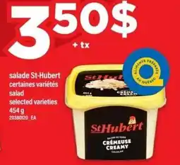 Maxi St-Hubert salad offer