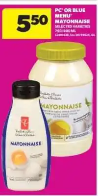 Real Canadian Superstore PC or Blue Menu Mayonnaise offer