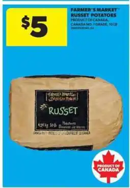 Real Canadian Superstore FARMER'S MARKET RUSSET POTATOES offer