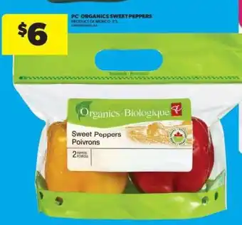 Real Canadian Superstore PC Organics Sweet Peppers offer