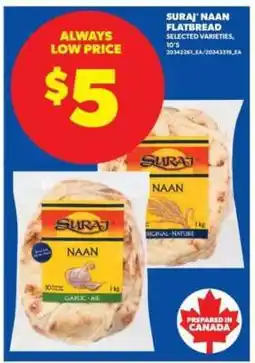 Real Canadian Superstore Suraj Naan Flatbread offer