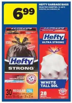 Real Canadian Superstore Hefty Garbage Bags offer