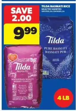 Real Canadian Superstore Tilda Basmati Rice offer