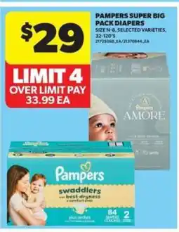 Real Canadian Superstore Pampers Super Big Pack Diapers offer
