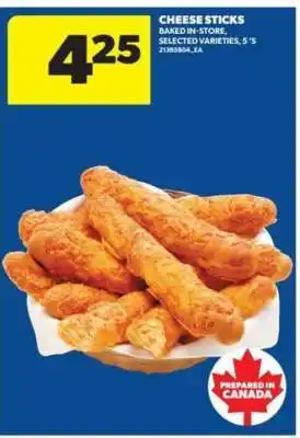 Real Canadian Superstore Cheese Sticks offer