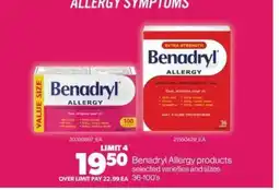 Real Canadian Superstore Benadryl Allergy Products offer
