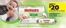 Real Canadian Superstore Huggies Natural Care Baby Wipes offer