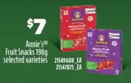 Real Canadian Superstore Annie's Fruit Snacks offer