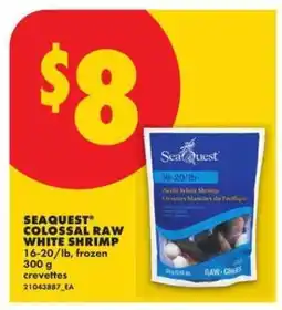 No Frills SEAQUEST COLOSSAL RAW WHITE SHRIMP offer