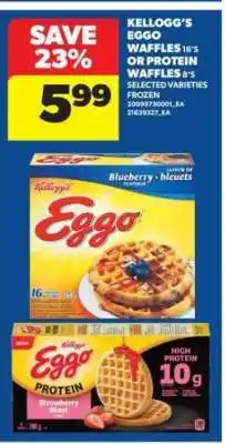 Real Canadian Superstore KELLOGG’S EGGO WAFFLES offer