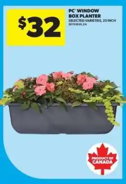 Real Canadian Superstore PC Window Box Planter offer