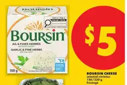 No Frills Boursin Cheese offer