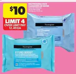 Real Canadian Superstore Neutrogena Face Cleansers or Wipes offer