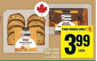 Food Basics SELECTION LOAF CAKE offer