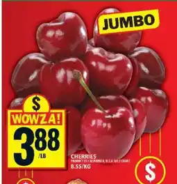 Food Basics JUMBO CHERRIES offer