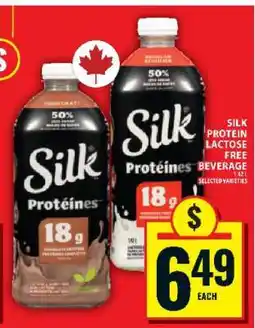 Food Basics Silk Protein Lactose Free Beverage offer