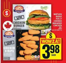 Food Basics Watson Ridge Fully Cooked Breaded Chicken offer