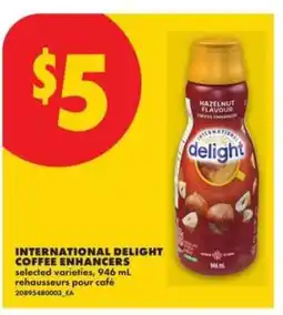No Frills INTERNATIONAL DELIGHT COFFEE ENHANCERS offer