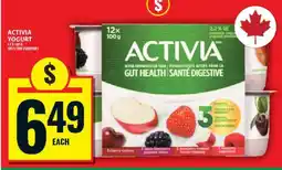 Food Basics Activia Yogurt offer