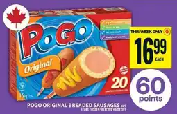 Food Basics POGO ORIGINAL BREADED SAUSAGES offer