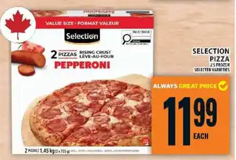 Food Basics SELECTION PIZZA offer