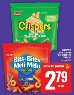 Food Basics CHRISTIE BITS & BITES OR CRISPERS SNACKS offer