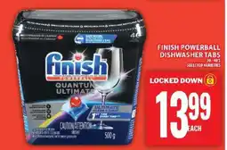 Food Basics FINISH POWERBALL DISHWASHER TABS offer