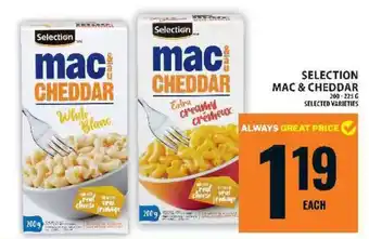 Food Basics SELECTION MAC & CHEDDAR offer
