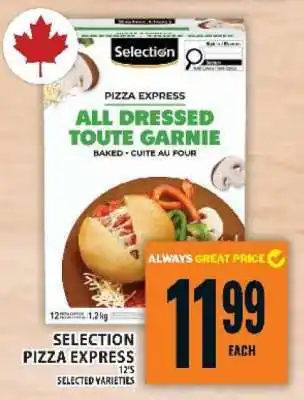 Food Basics Selection Pizza Express offer