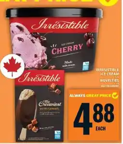 Food Basics Irresistible Ice Cream offer