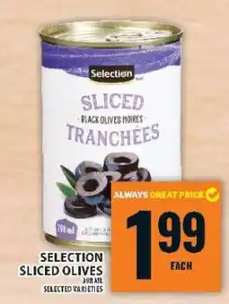 Food Basics Selection Sliced Olives offer