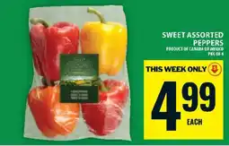 Food Basics SWEET ASSORTED PEPPERS offer