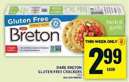 Food Basics Dare Breton Gluten Free Crackers offer