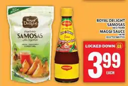 Food Basics Royal Delight Samosas & Maggi Sauce offer