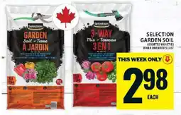 Food Basics Selection Garden Soil offer