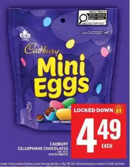Food Basics CADBURY MINI EGGS offer
