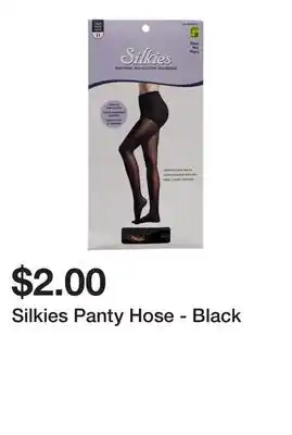 Dollarama Silkies Panty Hose - Black offer