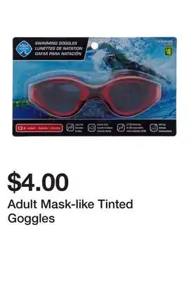 Dollarama Adult Mask-like Tinted Goggles offer