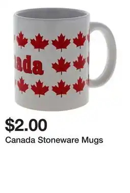 Dollarama Canada Stoneware Mugs offer