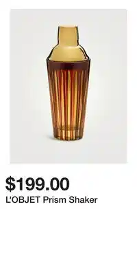 Holt Renfrew L'OBJET Prism Shaker offer