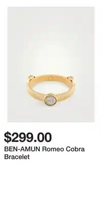 Holt Renfrew BEN-AMUN Romeo Cobra Bracelet offer
