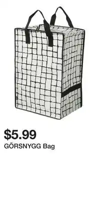 IKEA GÖRSNYGG Bag offer