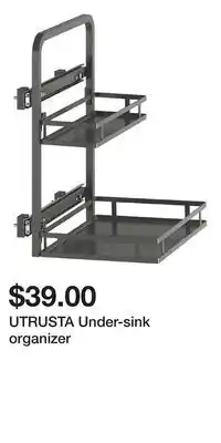 IKEA UTRUSTA Under-sink organizer offer