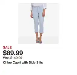 TSC Stores Chloe Capri with Side Slits offer